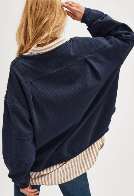 Total Eclipse Tee - We The Free - We The Free by Free People - Deeper Iris