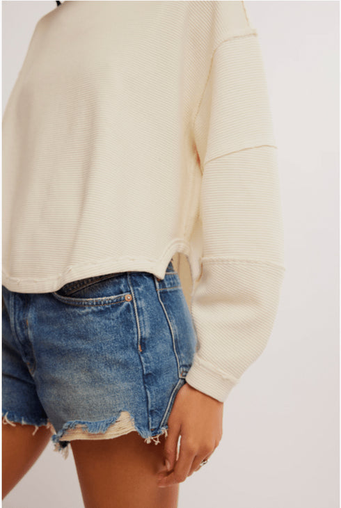 Total Eclipse Tee - We The Free - We The Free by Free People - Tea