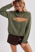 Trout Cotton Sweater - Fred & Co. - Olive