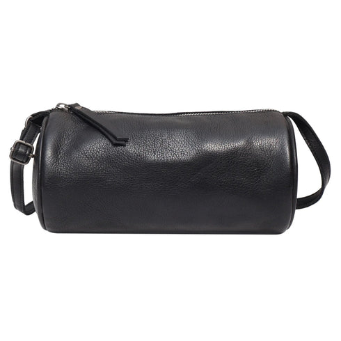 Twyla Leather Crossbody Bag - latino - Black
