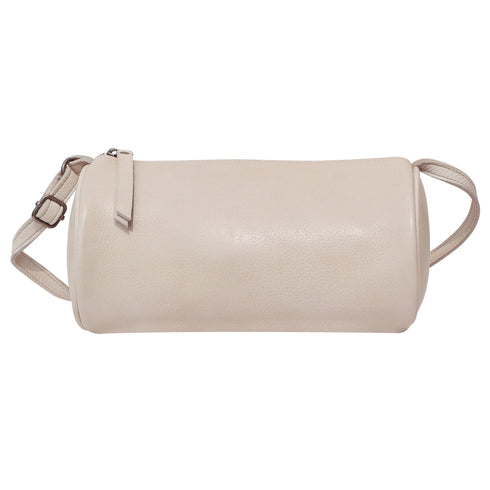 Twyla Leather Crossbody Bag - latino - Oat