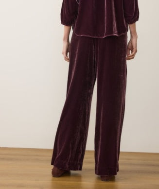 Bella Velvet Drawstring Pant