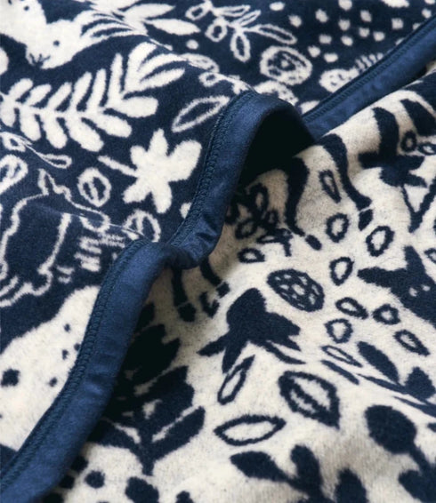 Whimsical Woods Navy Mini 30x40 ChappyWrap - ChappyWrap - 30x40