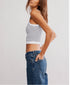 Youre Up Cami - FP Movement - Black & White Stripe