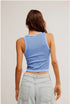 Youre Up Cami - Free People - Blue Combo