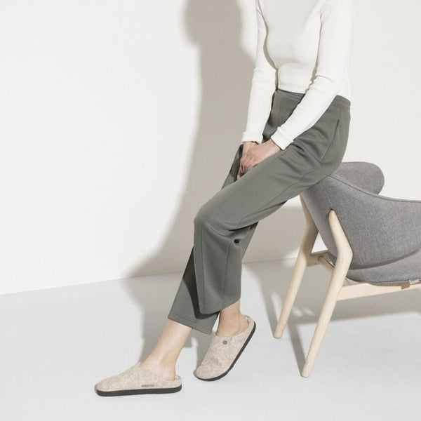 Zermatt Shearling Wool Felt - Birkenstock - Eggshell