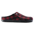 Zermatt Shearling Wool Felt Plaid - Birkenstock - Plaid Red