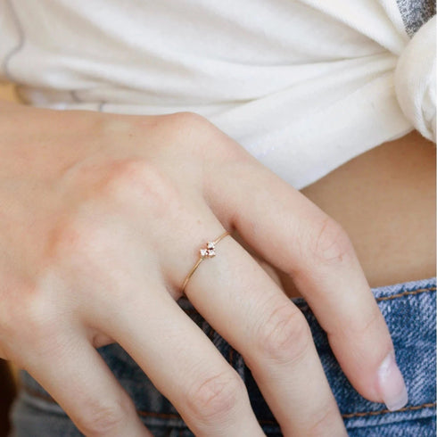 14kt Coronet Diamond Ring - JoeLuc - 6