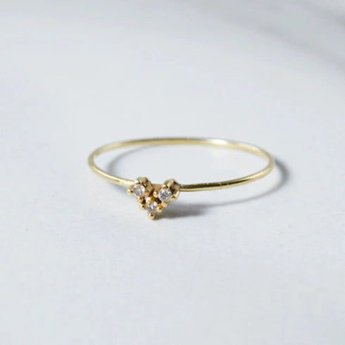 14kt Coronet Diamond Ring - JoeLuc - 6