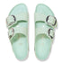 Arizona Big Buckle Hi Shine - Birkenstock - Surf Green