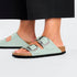 Arizona Big Buckle Hi Shine - Birkenstock - Surf Green
