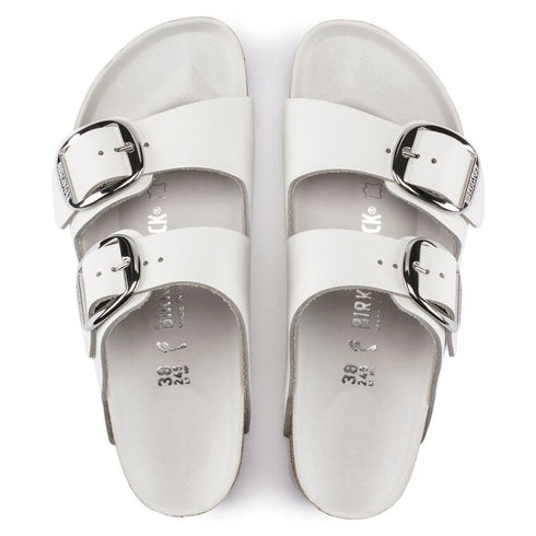 Arizona Big Buckle Leather - Birkenstock - White