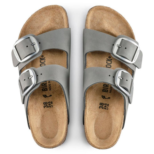 Arizona Big Buckle Nubuck - Birkenstock - Dove Gray
