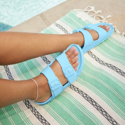 Arizona EVA Sandal - Birkenstock - Faded Lime