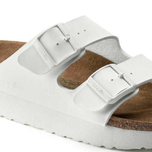Arizona Platform Vegan Birko-Flor - Birkenstock - White