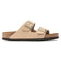 Arizona Soft Footbed Nubuck Leather - Birkenstock - Sandcastle