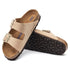Arizona Soft Footbed Nubuck Leather - Birkenstock - Sandcastle