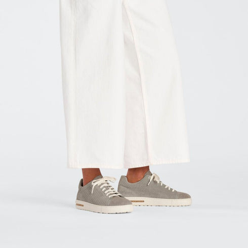 Bend Low Suede Embossed Dotted - Birkenstock - Stone Coin