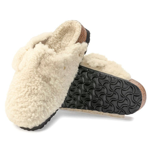 Boston Big Buckle Shearling Teddy - Birkenstock - Eggshell