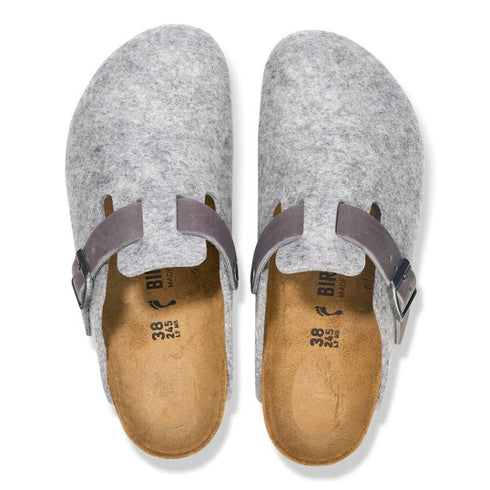 Boston Natural Wool Light Grey - Birkenstock - Lt. Grey