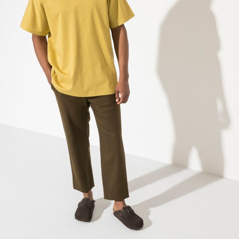 Boston Shearling Suede- Mocha - Birkenstock - Mocha