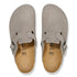 Boston Suede Embossed Dotted - Birkenstock - Stone Coin