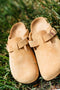 Boston Suede Latte Cream - Birkenstock - Latte Cream