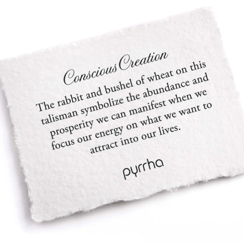 Conscious Creation - Pyrrha - Sterling Silver