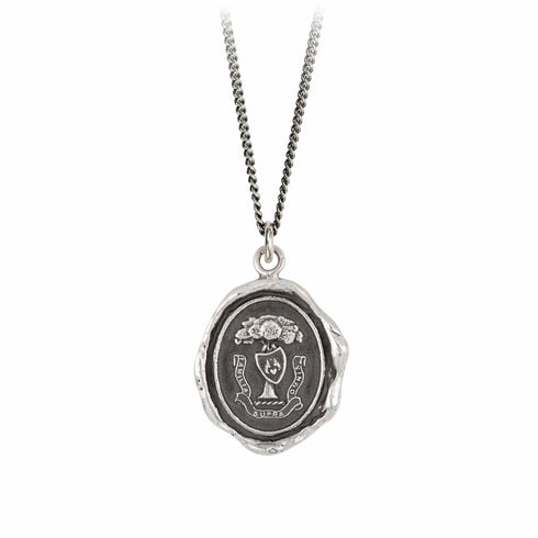 Family Above All Talisman - Pyrrha - Sterling Silver