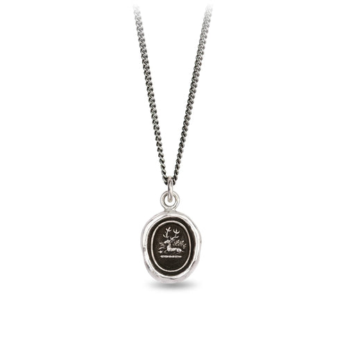 Grounding Talisman - Pyrrha - Sterling Silver