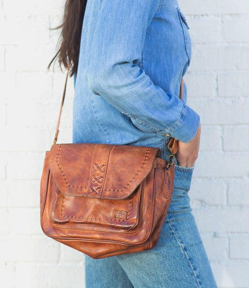 Halsey Crossbody - Bed Stu - Pecan