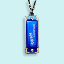 Harmonica Necklace - Ornamental Things - Blue