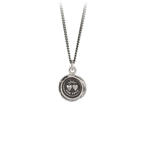 Hearts Talisman - Pyrrha - Sterling Silver