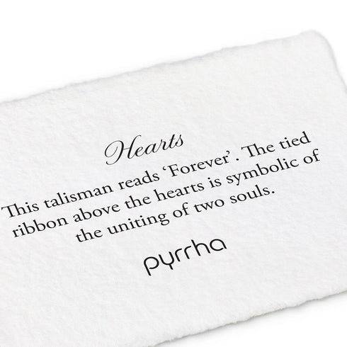 Hearts Talisman - Pyrrha - Sterling Silver