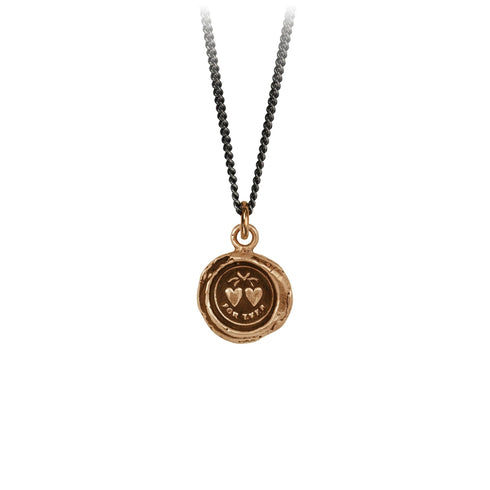 Hearts Talisman - Pyrrha - Bronze