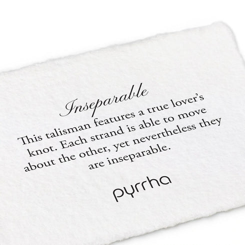 Inseparable Talisman - Pyrrha - Sterling Silver