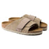 Kyoto Nubuck/Suede Leather - Birkenstock - Taupe