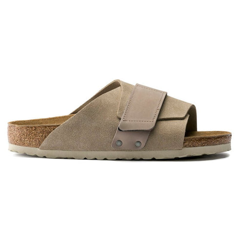 Kyoto Nubuck/Suede Leather - Birkenstock - Taupe