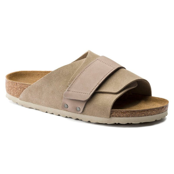 Kyoto Nubuck/Suede Leather - Birkenstock - Taupe