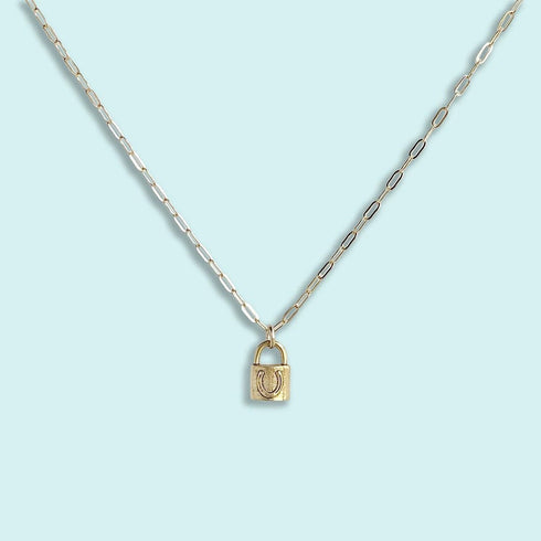 Love Lock Necklace - Ornamental Things -