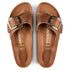 Madrid Big Buckle Oiled Leather - Birkenstock - Cognac