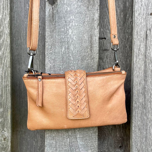 Malabar Crossbody - Latico - Tan
