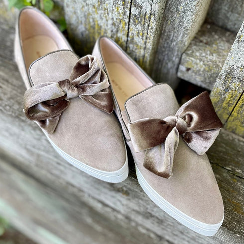 New Tux Sneaker - All Black - Taupe