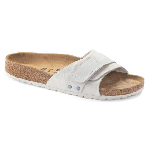 Oita Suede Leather Antique White - Birkenstock - Antique White