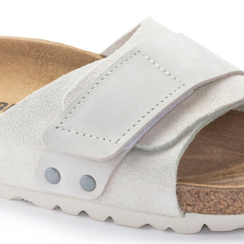 Oita Suede Leather Antique White - Birkenstock - Antique White