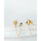 Rye Chain Earrings - JoeLuc - Gold
