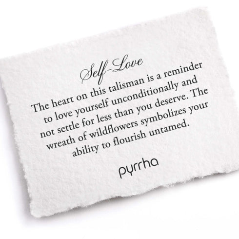 Self-Love - Pyrrha - Sterling Silver