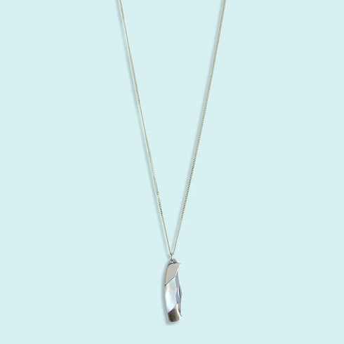 Shell Handled Pocket Knife Necklace - Ornamental Things - Mother of Pearl