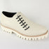 Side Cord Oxford - All Black - Ivory