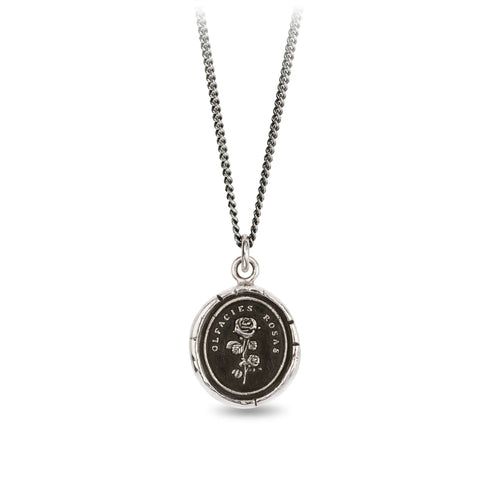 Slow Down Talisman - Pyrrha - Sterling Silver